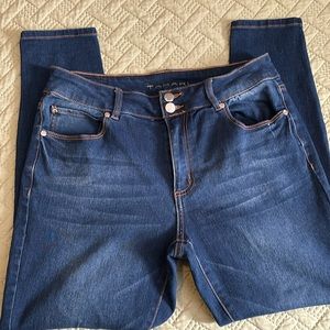 Tahari: Dark Wash Jean with Good Stretch
